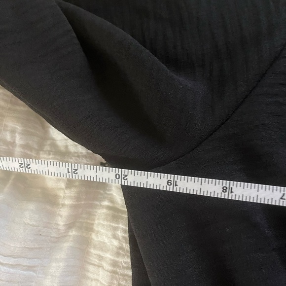 Honeyme Black V Neck Wide Leg Jumpsuit, size Small - Picture 3 of 8